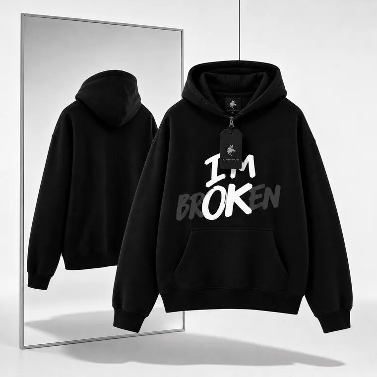 Hoodie Im Broken
