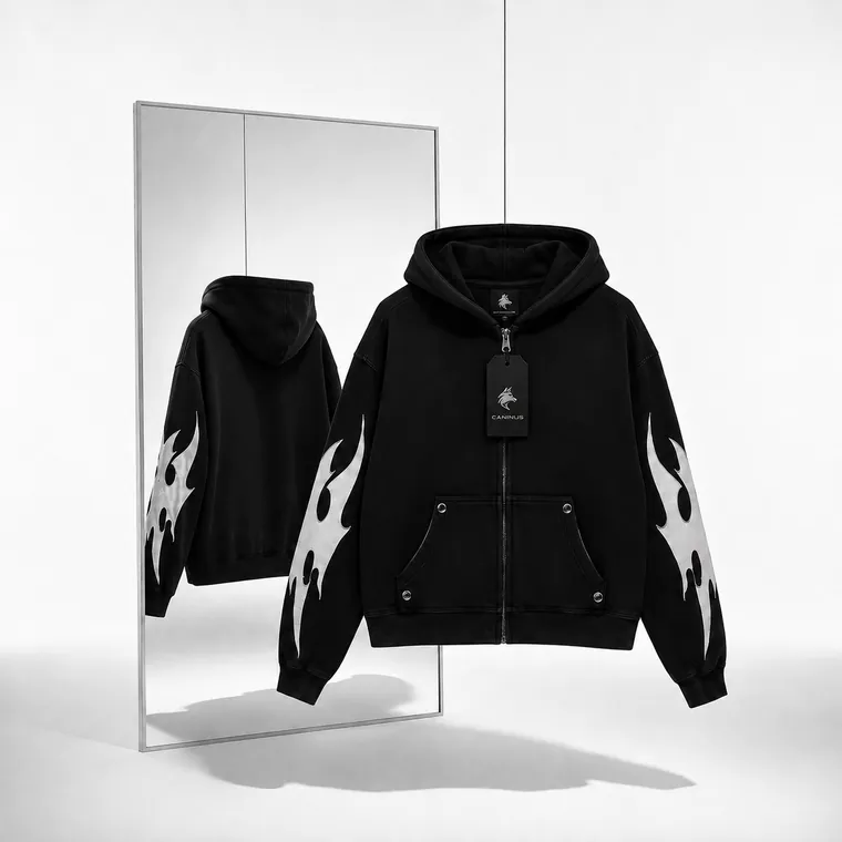 Zip Hoodie Flame